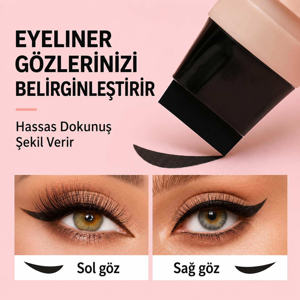 Fancy™ Çift Taraflı Suya Dayanıklı Eyeliner Damgası