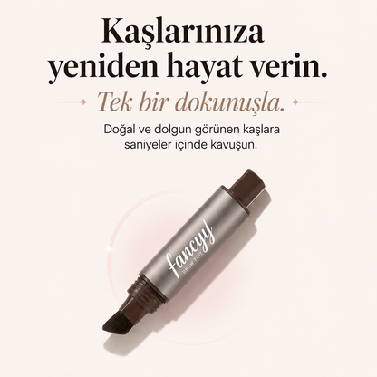 Fancy™ Fırçalı Kaş Boyası | Doğal ve Dolgun Kaş Görünümü